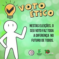 ANIVERSÁRIO DO IFRR – Palestra sobre voto ético e cidadania marca lançamento de mais uma campanha de utilidade pública