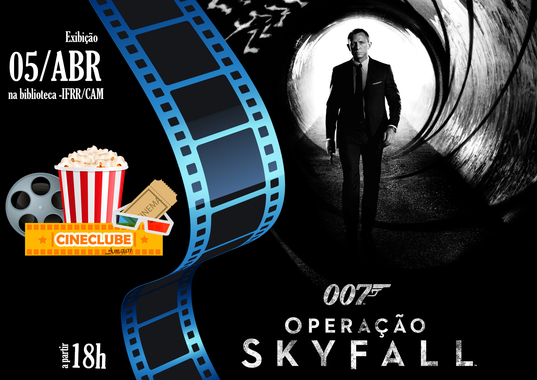007 será exibido nesta terça-feira pelo Cineclube
