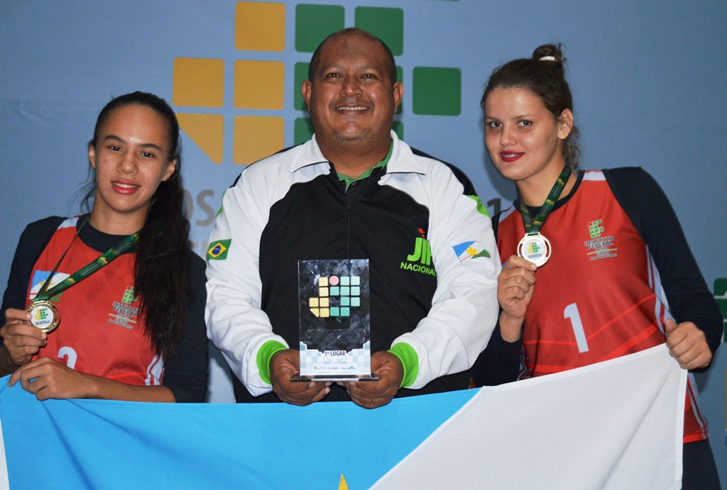 Dupla do vôlei de praia de Roraima ganha campeonato nacional dos Jogos dos Institutos Federais