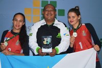 Dupla do vôlei de praia de Roraima ganha campeonato nacional dos Jogos dos Institutos Federais