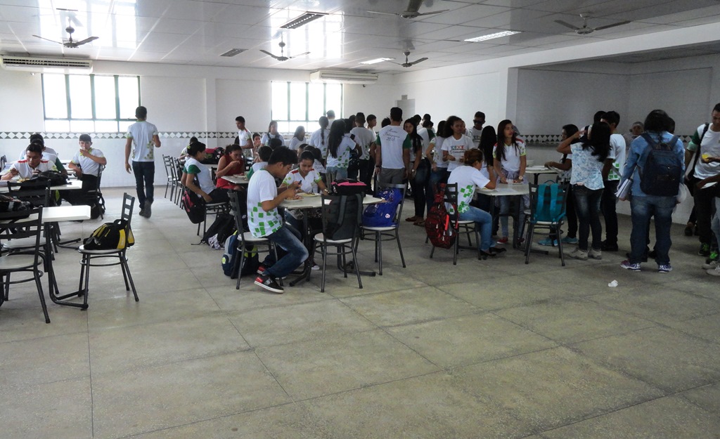 Refeitório do Campus Amajari é climatizado