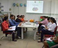 Servidores do Campus Amajari participam da primeira reunião de gestão 