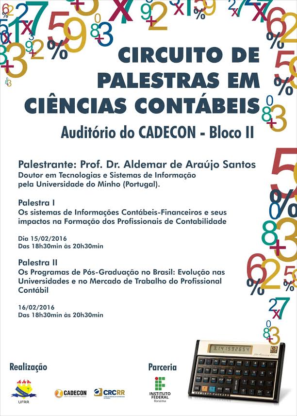CIÊNCIAS CONTÁBEIS - Parceria promove evento sobre formação profissional
